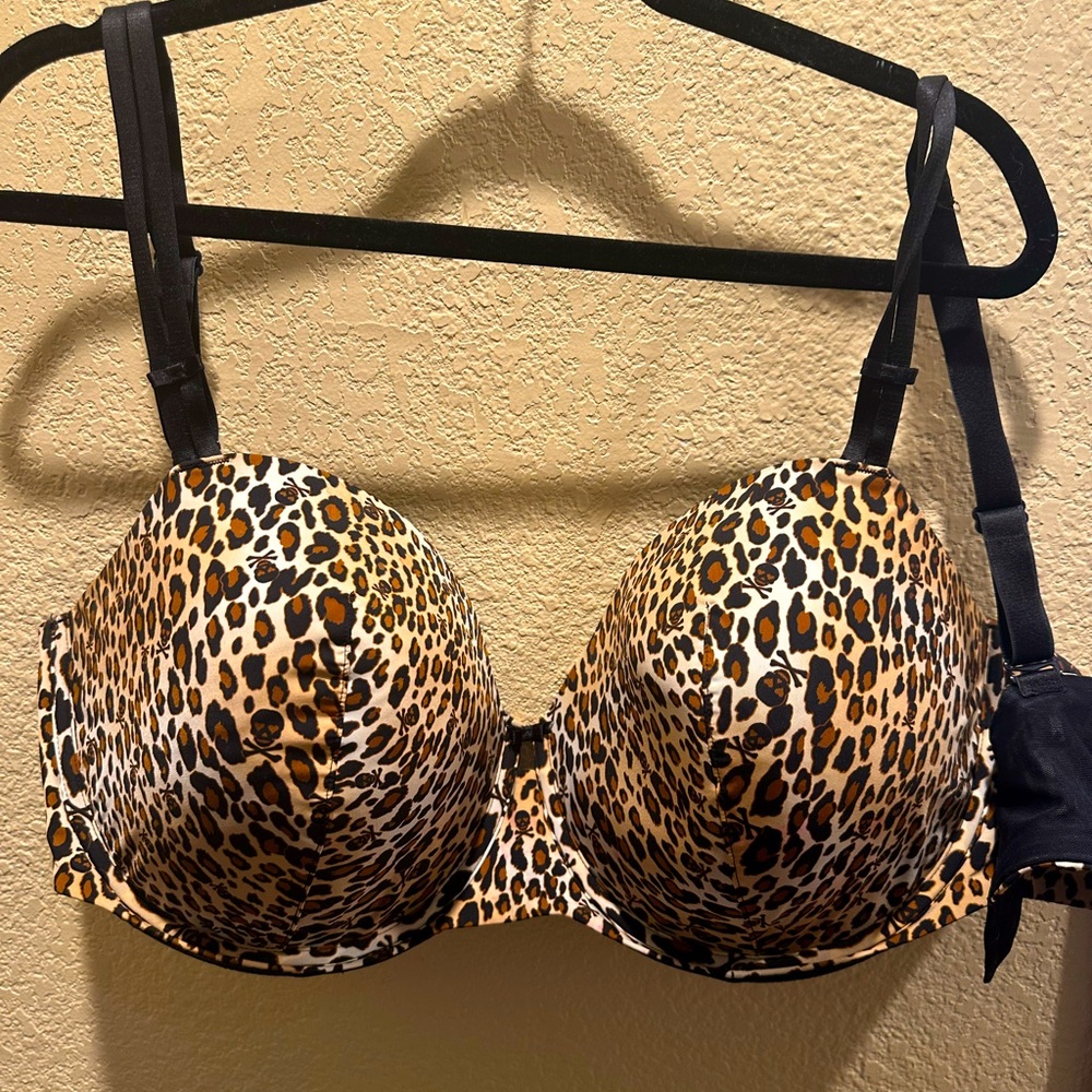 Torrid Leopard Print Bra 46DDD